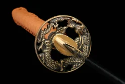 Alternative view of Soul Devourer - Handsmitt Katana av 1045 kolstål