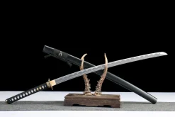 Alternative view of Ward Evil - Handsmitt Katana av 1045 kolstål