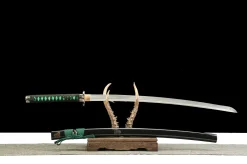 Alternative view of Azure Silk - Handsmitt Katana av 1065 kolstål