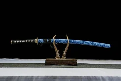 Azure Storm - Handsmitt Katana av 1065 kolstål