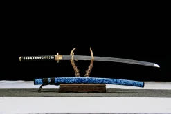 Alternative view of Azure Storm - Handsmitt Katana av 1065 kolstål