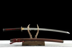 Alternative view of Crimson Claw - Handsmitt Katana av 1065 kolstål
