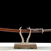 Crimson Flame (天绝) - Handsmitt Katana av 1065 kolstål