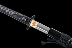 Ginkgos Sista Ljus - Handsmitt Katana av 1065 kolstål