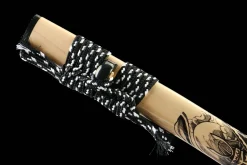 Golden Wind - Handsmitt Katana av 1065 kolstål