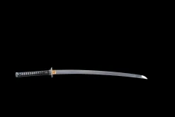 Alternative view of Månrank - Handsmitt Katana av 1065 kolstål