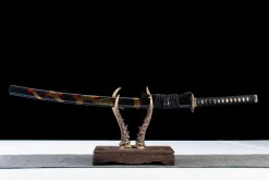 Alternative view of Medkänslans Blad - Handsmitt Katana av 1065 kolstål