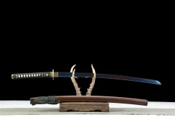 Alternative view of Night Frost - Handsmitt Katana av 1065 kolstål