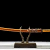 Pure Gold - Handsmitt Katana av 1065 kolstål