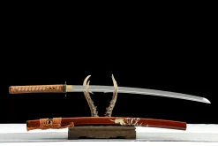 Alternative view of Pure Heart - Handsmitt Katana av 1065 kolstål