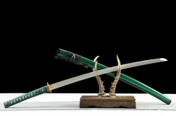 Alternative view of Sacred Wood - Handsmitt Katana av 1065 kolstål