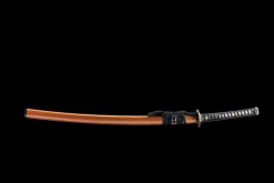 Spiraltand - Handsmitt Katana av 1065 kolstål