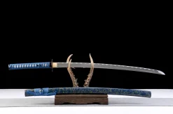 Alternative view of Steel Dawn - Handsmitt Katana av 1065 kolstål