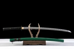 Alternative view of Steel Edge - Handsmitt Katana av 1065 kolstål