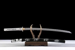 Alternative view of Steel Fire - Handsmitt Katana av 1065 kolstål