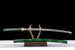 Alternative view of Steel Fury - Handsmitt Katana av 1065 kolstål