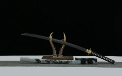 Alternative view of Frost Moon Blade - Handsmitt Katana av 65Mn Spring Steel