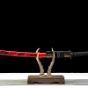 Scarlet Phantom - Handsmitt Katana av 65Mn Spring Steel