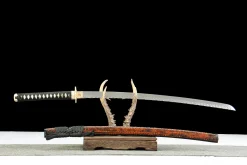 Shadow Warrior - Handsmitt Katana av Damaskusstål