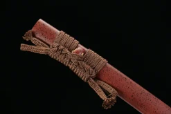 Alternative view of Scarlet Dusk - Handsmitt Katana av High Carbon Steel
