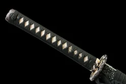 Alternative view of Night Steel - Handsmitt Katana av Premium Damaskusstål
