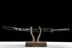 Dark Gleam - Handsmitt Katana av T10 verktygsstål