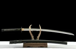 Alternative view of Deep Abyss - Handsmitt Katana av T10 verktygsstål