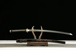 Alternative view of Dragon Palace - Handsmitt Katana av T10 verktygsstål