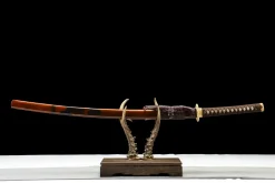 Flame Blade - Handsmitt Katana av T10 verktygsstål