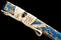Frost Blossom Drifting Cloud - Handsmitt Katana av T10 verktygsstål
