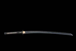 Alternative view of Gyllene Fjäll - Handsmitt Katana av T10 verktygsstål