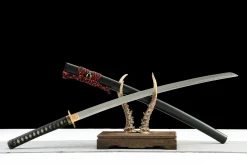 Alternative view of Rising Light - Handsmitt Katana av T10 verktygsstål