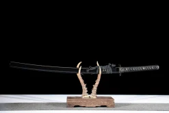 Scharlakanshjärta - Handsmitt Katana av T10 verktygsstål