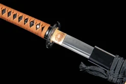 Snö-Måne-Blomma - Handsmitt Katana av T10 verktygsstål