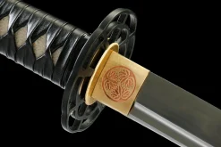 Alternative view of Tempered Mist - Handsmitt Katana av T10 verktygsstål