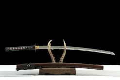 Alternative view of Tempered Star - Handsmitt Katana av T10 verktygsstål