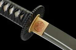 Tempered Thunder - Handsmitt Katana av T10 verktygsstål