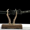 Dark Fury - Handsmitt Tanto av 1065 kolstål