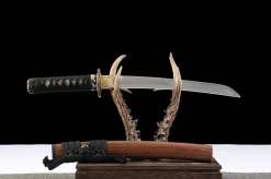 Alternative view of Sandalwood Gold - Handsmitt Tanto av T10 verktygsstål