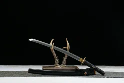Alternative view of Silent Orchid - Handsmitt Wakizashi av Handsmitt stål